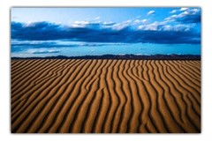 Glamis Sand Dunes at Dusk – New Vintage Style Fine Art Photography Prints