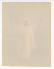 Moorish Woman Photograph Tunisia 1890 North Africa – Albumen Photo by Garrigues