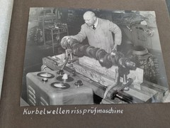 Photo Album 1950s – VW Workshop Bohrmann – Photographer Günther Thomas, Mannheim