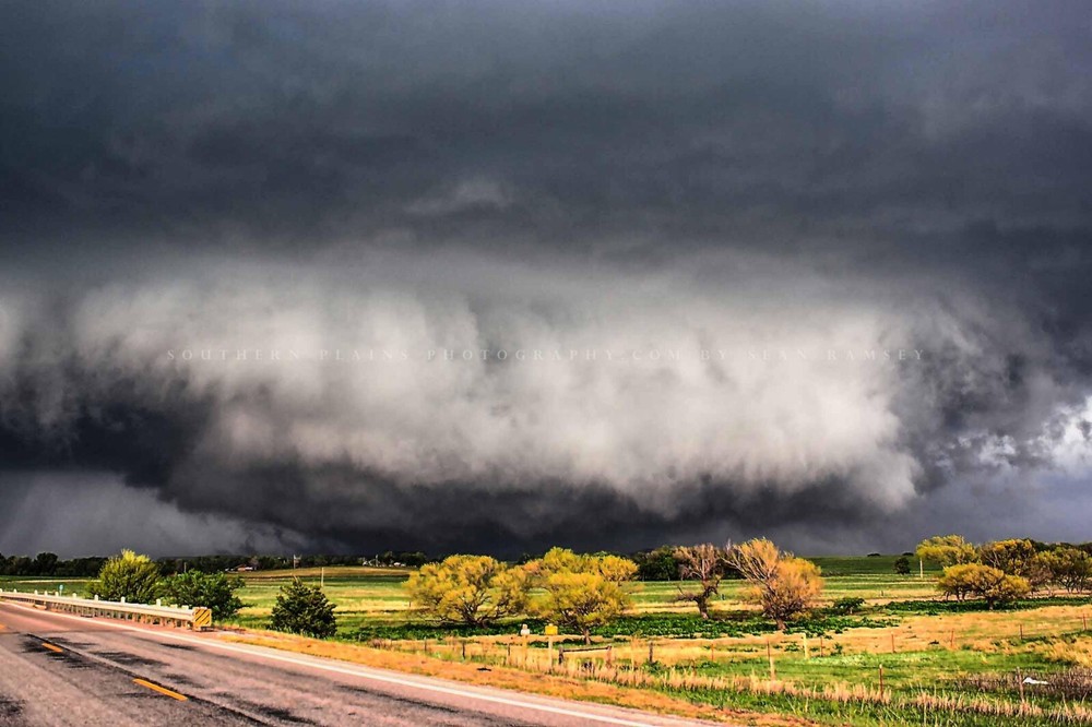 Tornado Oklahoma Photography Print – Storm, Weather, Thunderstorm, Nature
