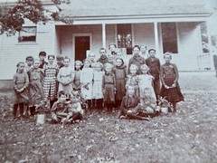 Oak Grove Page Co. Iowa Country School Original Photo 5″ x 6″ One Room School