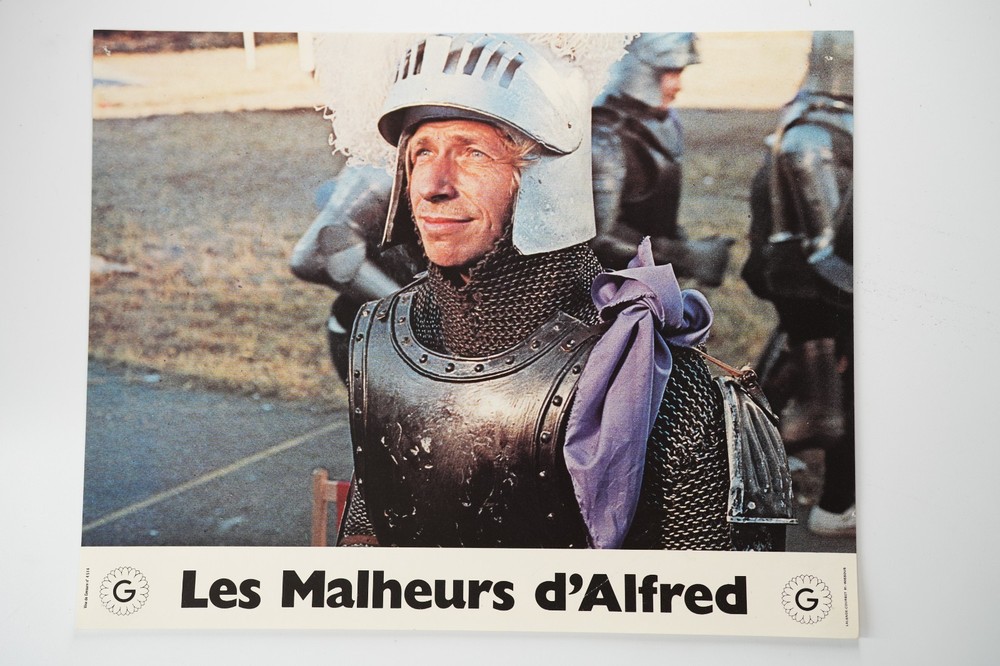 Photo Cinema Lobby Cards The Misfortunes Of Alfred 21X28Cm 1970 Pierre Richard