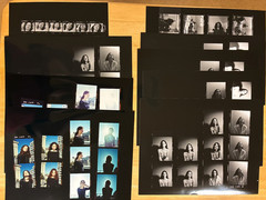1999 S Vega Model Photo Lot Contact Sheets Polaroids Daniel Kim MIKCO Fashion