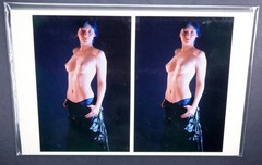 Boris Starosta 3D Stereoview – Morgan 1410 – nude model signed 2004 #412