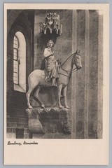 Bamberg 1949 – Cathedral Rider – Old Photo 1940s