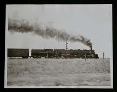 Union Pacific Steam Engine 3800 Locomotive 8×10 Photograph Vtg 50s Railway
