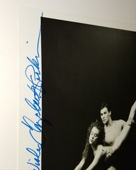 JOFFREY BALLET SIGNED 8×10 PRESS PHOTO ELIZABETH PARKINSON DANCE BALLERINA VTG