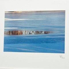 Olof Olle Holst Water Sky Valley Ocean Nature Photographs Framed Signed Lot 18″h