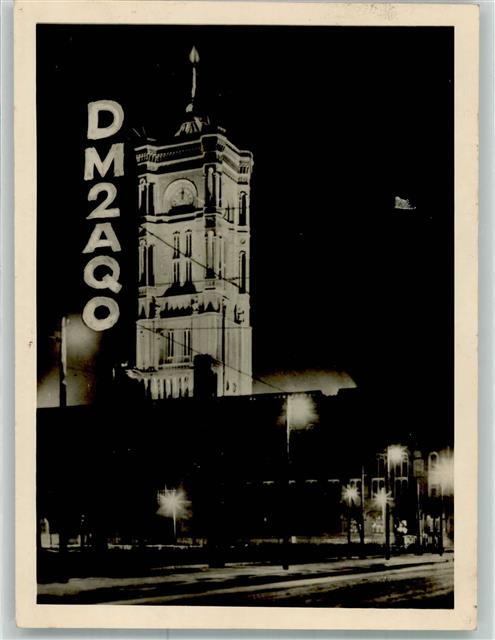 39453018 – 1000 Berlin Mitte Red City Hall Qsl Card