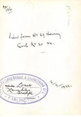 Photography.moi10165. Mozambique.zambeze bridge.1932 .5 7/8×4 5/16in