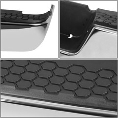 Chrome Rear Step Bumper Fit for 2009-2018 Dodge Ram 1500 for 2010-2012 Ram 2500