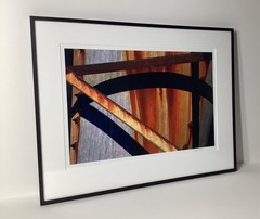 Fine Art Photograph Line and Shadow Silo Study Signed & Framed Limited Edition