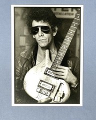 Lou Reed, I’m Cold, 1979 Art Photo Print Card Fotofolio 4”x6”