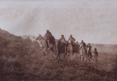 Edward S.Curtis Photogravure Return Of Scouts Cheyenne Classic Gravure Company