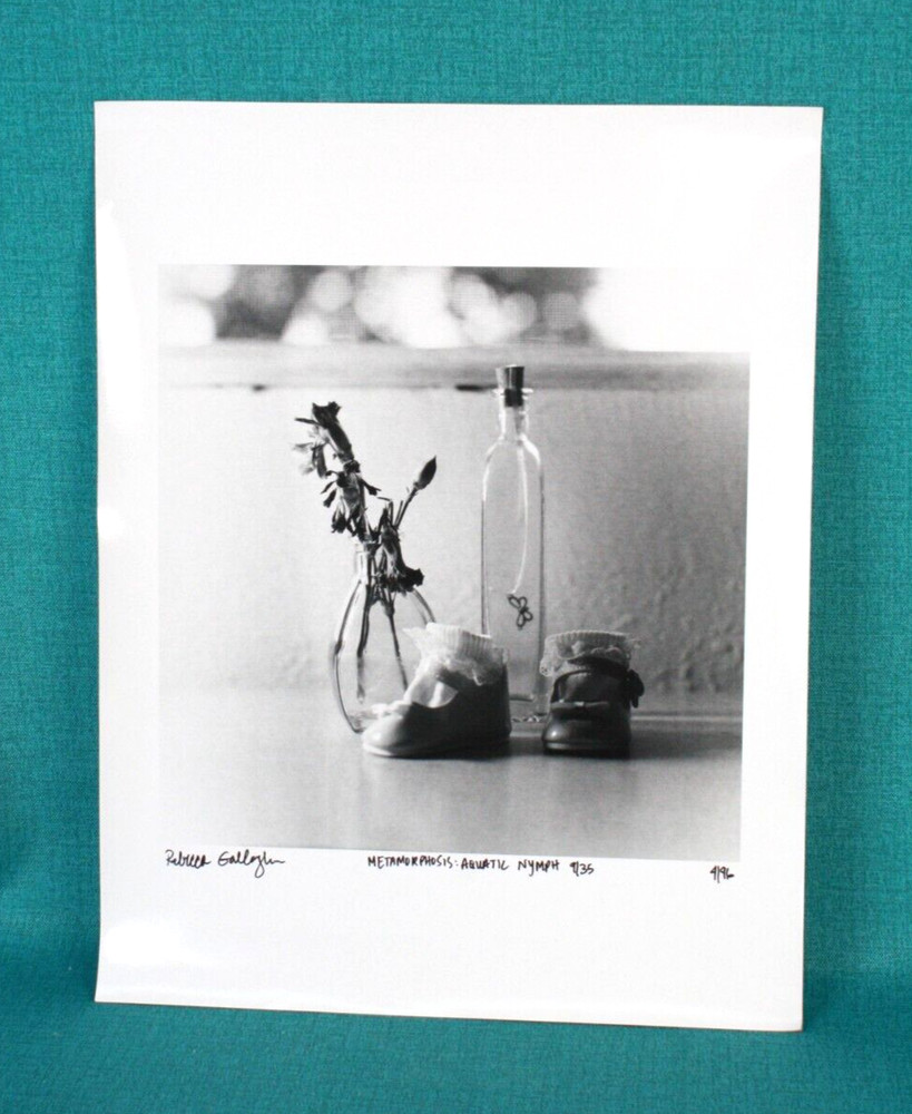 Vintage Photo Art Metamorphosis Aquatic Nymph 9/35 By Rebecca Gallagher 4/96