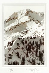 David Whitten Signed 35/50 Framed Matted Photo Cardiff Pass Superior Peak Utah