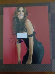 Kelly Bensimon Playboy Playmate Glamour Model Hand Signed 8X10 Autograph COA