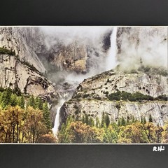 YOSEMITE FALLS by Robb Hirsch (Biologist-Nature Photographer) / Matted to 8×10
