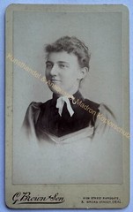 orig. CDV Photo Photograph Old Picture Woman Lady Fashion Circa 1870 Deal