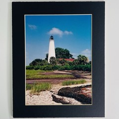 Florida Lighthouse Photography Collection Seven-8×10 Matted, Signed Jack Bennett