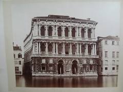 Paolo salviati,  Ca ‘ Pesaro  , venice  1870-80 albumen print , fine 