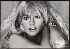 Bert Stern (1929-2013) – Brigitte Bardot – signed photo + COA