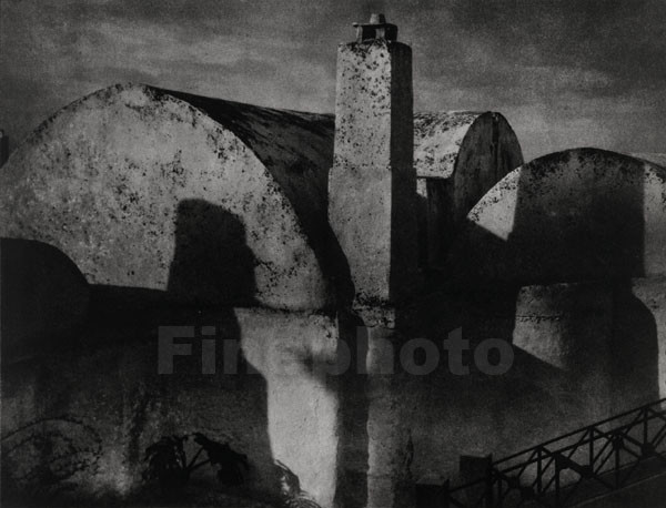 1936 Vintage THERA GREECE Architecture Pictorialist Fine Art 11×14 ARNOLD GENTHE