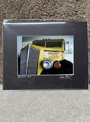 Yellowstone Bus Photo Art Print 5×7 Matted In 8×10