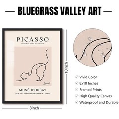 Pablo Picasso Canvas Wall Art Cat Posters Prints Abstract Line Drawing Pictur…