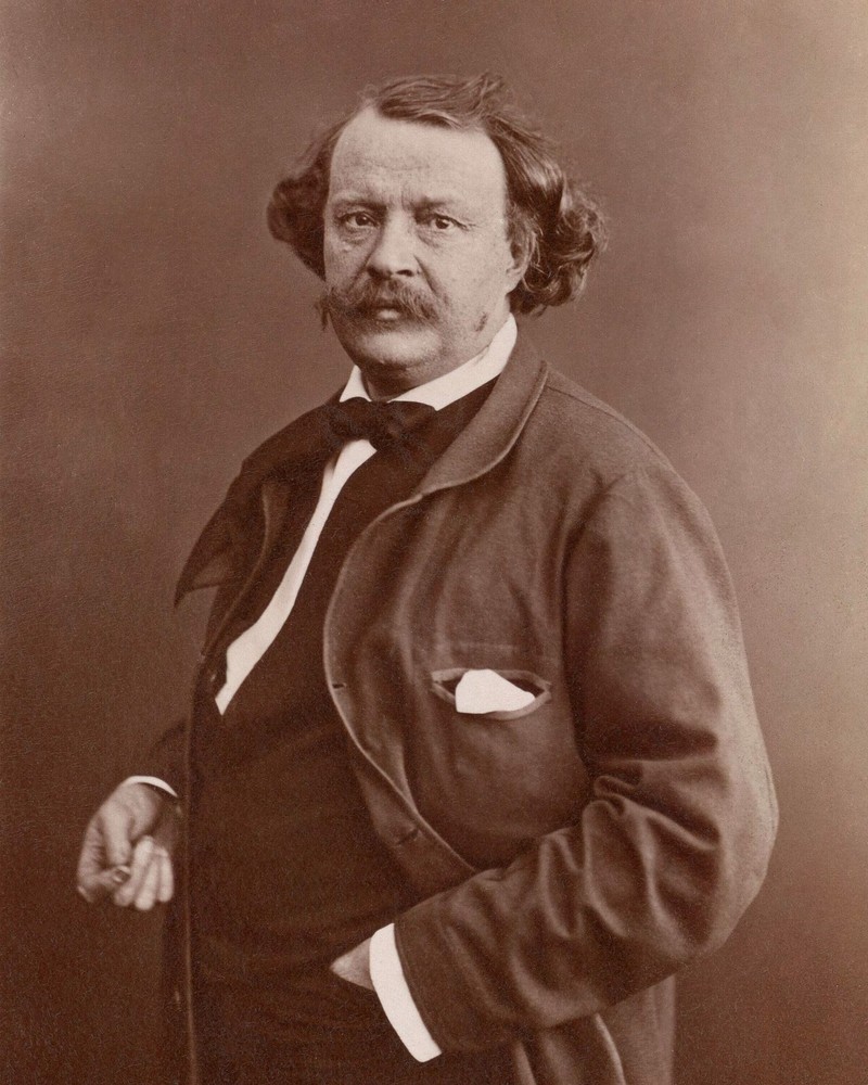 Félix Nadar French photographer and caricaturist Self-Portrait Print 8″x10″