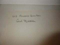 Beautiful Photograph Matted of a Roseate Spoon Bill, Louisiana, 7.5 x 10″