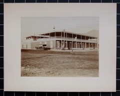 Unknown Photograph Corner House in Iquique Chile Historic Circa 1885