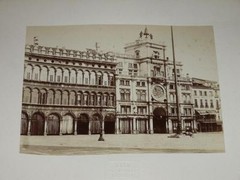 NAYA / VENICE 1870 VIEW VENICE [4] VINTAGE Albumen Print PHOTO / FOTO