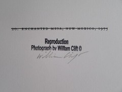 William Clift Signed Photo Print Juan Hamilton Sculpture #2