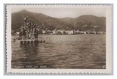 Alassio / Italy 1939 – Visto del mare – Children’s Diving Tower – Vintage Photo 1930s