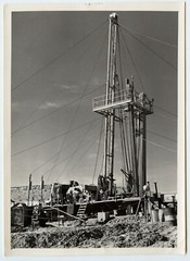 Africa Drill Sample Piece Geological Geology – 12 Photo Ancient An. 1950