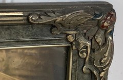 ANTIQUE PHOTO PRINT LARGE FAMILY PORTRAIT FRAMED 22″ X 19″