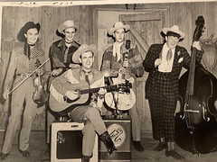 Publicity Photo Peachtree Cowboys Cir 195O WSB Radio BARN DANCE Hillbilly Music