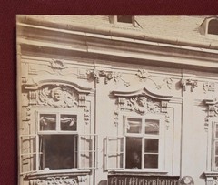 2 Vintage Photographs of Vienna, Austria, Incl. One Focused on Wien Burgtheater