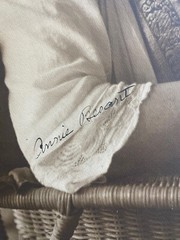 Annie Besant Signed Photograph 14 x 17 in. Sepia Tone Silver Gelatin Print