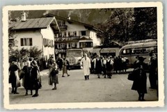 39627543 – Hotel zur Post Bude with Meat Sausage Bus 1955 to 1960