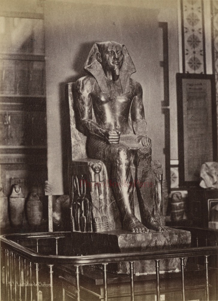Egypt Cairo Boulaq Museum Photo Albumen Print Circa 1890 Small Format