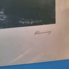PHOTOGRAPHER JOSE ALEMANY; Original Titled Photo, «The Moor» Image 8 x 11.5