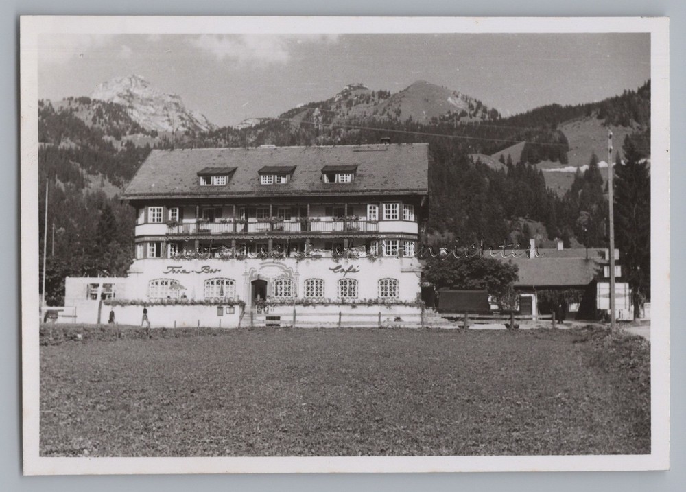 Bayrischzell – Hotel Alpenrose – Old Photo 1950s