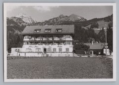 Bayrischzell – Hotel Alpenrose – Old Photo 1950s