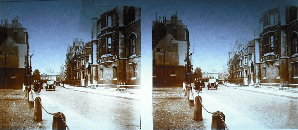 Photography Street of Cambridge & University c1920