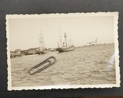 S Photo Hamburg Port Sailboat Cargo Ship Crane View Industrial Picture Building