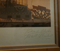 Robert Flischel «Tall Stacks» signed Limited Edition Framed Photo Print 507/1000