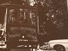 Historic 11×14 B&W Photo, Cable Car At Chinatown , San Francisco By Royce Vaughn