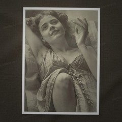 Vintage SW Photo Print Young Lady Glamour Portrait Pin Up 1940 10×15 z[ytxqvk]
